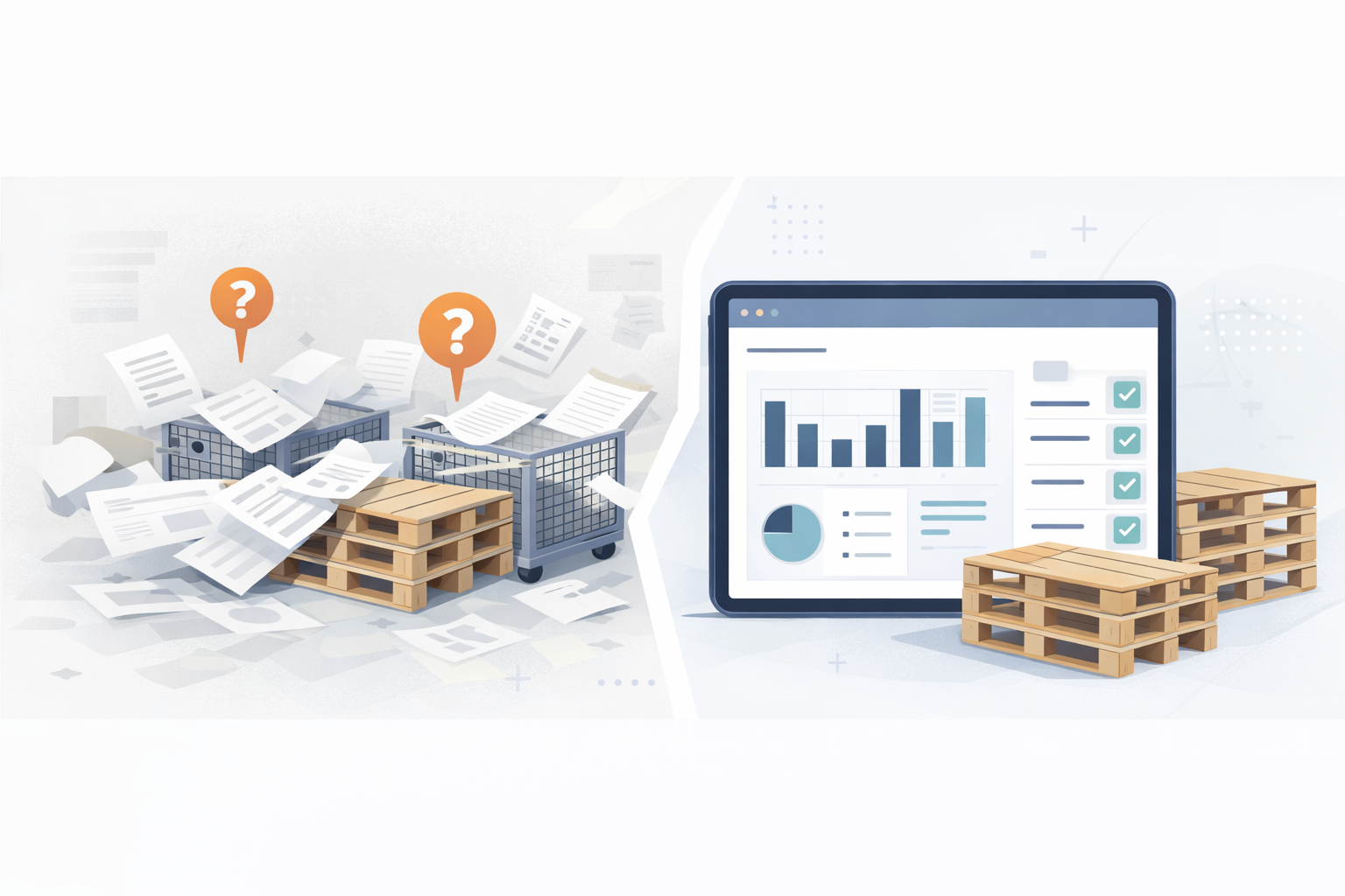 Ladungsträger verwalten: Warum Papier und Excel Sie bares Geld kosten